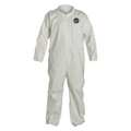 Dupont Coveralls, 25 PK, White, ProShield(R) 60, Zipper NG120SWH5X002500