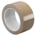 3M Film Tape, PTFE, Brown, 3/4In x 36Yd 3/4-36-5498