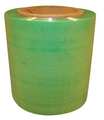 Zoro Select Hand Stretch Wrap 4" x 1000 ft., Cast Style, Green 15A977
