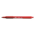 Bic Retractable Ballpoint Pen, Medium 1.0 mm, Red PK12 BICSCSM11RD
