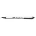 Bic Retractable Ballpoint Pen, Medium 1.0 mm, Black PK12 BICCSM11BK