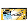 Bic Stick Ballpoint Pen, Medium 1.2 mm, Black PK12 BICGSMG11BK