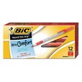 Bic Stick Ballpoint Pen, Medium 1.2 mm, Red PK12 BICGSMG11RD