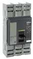 Square D Molded Case Circuit Breaker, PGL Series 1,200A, 3 Pole, 600V AC PGL36120