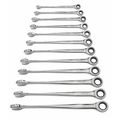 Gearwrench 12 Piece 72-Tooth 12 Point XL X-Beam™ Ratcheting Combination Metric Wrench Set 85888