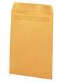 Universal One Envelope, 10 x 13, Self-Stick, Brown, PK250 UNV35292