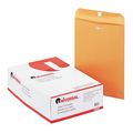 Universal Envelope, 9-1/2 x 12-1/2, Clasp, Brwn, PK100 UNV35265