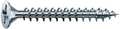 Spax Multi-Material Screw, zinc Steel Flat Head Phillips/Square Drive, 35 PK 4101010600603