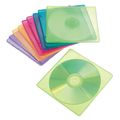Innovera CD/DVD Slim Case, Assorted Colors, PK10 IVR81910