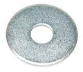 Zoro Select Fender Washer, Fits Bolt Size #8 , Steel Zinc Plated Finish, 100 PK Z0631