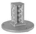 Designovations Anchor for Square Post, Cast Iron S200S