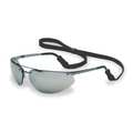 Honeywell Uvex Safety Glasses, Gray Mirror Scratch-Resistant 11150804