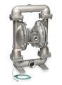 Sandpiper Double Diaphragm Pump, Stainless steel, Natural Gas Operated, 150 GPM G20B1STTXNSX00.