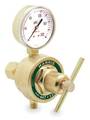 Harris Gas Regulator, Single Stage, 1/4 in FNPT, 0 to 200 psi, Use With: Oxygen 447-200-CR