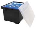 Storex File Storage Box, Letter/Legal, Black STX61528U01C