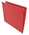 Zoro Select Hanging File Folders 9-3/8" x 11-3/4", Red, Pk25 UNV14118
