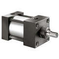 Speedaire Air Cylinder, 3 1/4 in Bore, 8 in Stroke, NFPA Double Acting 6X397