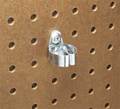 Triton Products 1/4 In. to 1/2 In. Hold Range Steel Standard Spring Clip for 1/8 In. and 1/4 In. Pegboard 10 Pack 73205