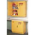 Eagle Mfg Flammable Safety Cabinet, 22 gal., Yellow 1970