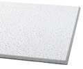 Armstrong World Industries Fine Fissured Ceiling Tile, 24 in W x 24 in L, Beveled Tegular, 9/16 in Grid Size, 12 PK 1835