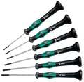 Wera Precision Screwdriver Set, Slotted, 6 pcs 05345270001