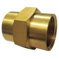 Weatherhead Hose Adapter, 1/4", NPTF, 1/4", NPTF 3300X4