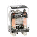 Schneider Electric Enclosed Power Relay, Surface (Side Flange) Mounted, DPDT, 120V AC, 8 Pins, 2 Poles 389FXBXC1-120A