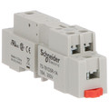 Schneider Electric Rly Sckt, Fingr Saf, Squae, 5 Pin, Scrw Clmp 70-781D5R-1A