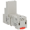 Schneider Electric Rlay Sckt, Elvatr, Squre, 8 Pin, Scrw Clamp 70-782EL8-1