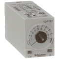Schneider Electric Time Delay Relay, 240VAC, 3A, 4PDT, 0.1 sec. TDR782XDXA-230A