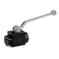 Dynaquip Controls 3/8" FNPT Carbon Steel Ball Valve Inline, Handle Type: Lever VAE2.A0 3/8