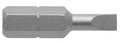 Apex Tool Group Torsion Bit, SAE, 1/4", Hex, 3F-4R, 1" 445-0X