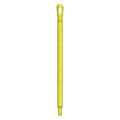 Vikan Color Coded Handle, 1 1/4 in Dia, Yellow, Polypropylene 29666