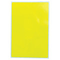 Zoro Select Barcode Printer Label, 3" W, 2" H, Yellow 60DY31