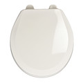 Centoco Toilet Seat, Round, White GR700SC-001