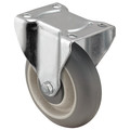 Shepherd Caster 4" X 1-1/4" Non-Marking Monotech (Donut) Rigid Caster, Partial Thread Guard, Loads Up To 260 lb PGR40120ZN-DMT32(GG)