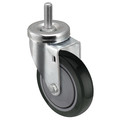 Shepherd Caster 4" X 1-1/4" Non-Marking Polyurethane Swivel Caster, Full Thread Guard, Loads Up To 300 lb PGS40748ZN-TPU33(GG)