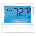 Pro1 Iaq Wireless Low Voltage Thermostat, 7 or 5-1-1 Programs, 4 Heat Pump or 2 Conventional H 2 C, 24V AC T855iSH