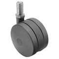 Shepherd Caster 125mm Non-Marking Nylon Swivel Caster, No Brake, Loads Up To 225 lb PUT125748BK