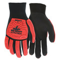 Mcr Safety Coated Gloves, M, knit Cuff, PK12 UT1950M