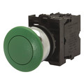 Eaton Non-ill Mom Pb Guarded Flsh Grn, 22.5 mm, Green M22-DRP-G