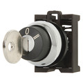 Eaton KeyedSelectorSwitch, Black, 3Pos, 22mm M22-WRS3