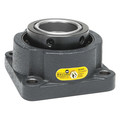 Moline Bearing Flange Brg, Spherical Roller, 3 1/2in Bore 19211308