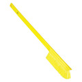 Remco 59/100 in W Wand Brush, Medium, 17 in L Handle, 2 9/25 in L Brush, Yellow, Plastic 41976