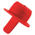 Caplugs Ergo Center Pull, Red, Thermoplastic Rubber 1000 PK ECP-M20 QECPM20Q1