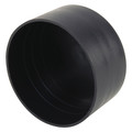 Caplugs Closed End Thread Protector, Black, Low Density Polyethylene 6 PK CE-344 CE344Q1