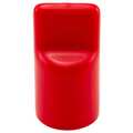 Caplugs Vinyl Flat Pull-Tab Cap, Red Vinyl, Caplugs Standard Red 500 PK VFC-1230-24 J800A13A