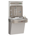 Elkay Indoor, On-Wall Mount, Gray, Yes ADA, Drinking Fountain with Bottle Filler EZO8WSLK