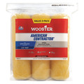 Wooster 9" Paint Roller Cover, 1/2" Nap, Knit Fabric, 3 PK R569-9