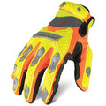 Ironclad Performance Wear Mechanics Gloves, 2XL ( 11 ), High-Visibility Yellow IEX-HZI5-06-XXL